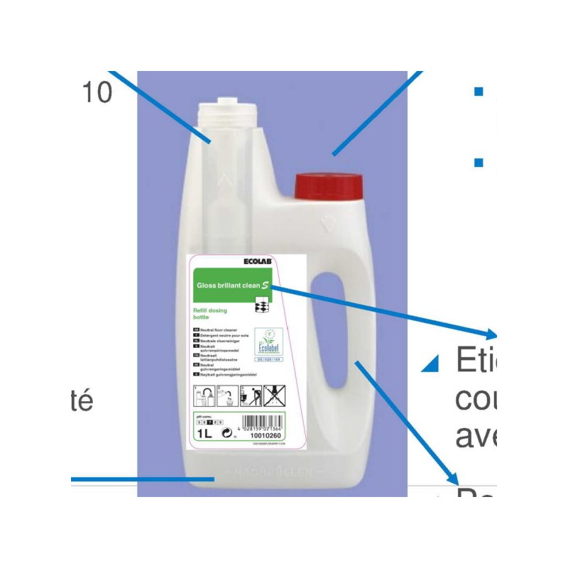 Ecolab Brial Action Clean S - Doseur - 3 pces